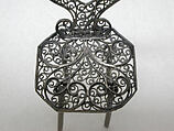 Miniature chair (one of three) (part of a set), Silver, Southern German