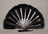 Fan, Feathers, tortoiseshell, French