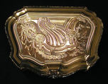 Snuffbox, Daniel Govaers (or Gouers) (French, master 1717, active 1736), Gold, diamonds, French, Paris