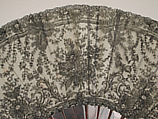 Fan, Lace, tortoiseshell, French