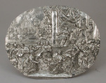 Cyrus Freeing the Jews from the Babylonian Captivity, Johann Andreas Thelot (German, 1655–1734), Silver, German, Augsburg