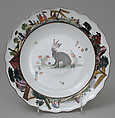 Plate, Meissen Manufactory (German, 1710–present), Hard-paste porcelain, German, Meissen