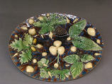 Dish, Bernard Palissy French, Lead-glazed earthenware, French
