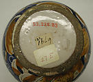Pharmacy jar (albarello) (one of a pair), Maiolica (tin-glazed earthenware), Italian, probably Pesaro