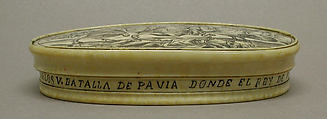 The Battle of Pavia, Ivory, possibly Spanish