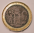 Wedding medallion, Silver, parcel-gilt, Dutch