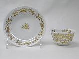 Teacup (1 of 6) (part of a service), Meissen Manufactory (German, 1710–present), Hard-paste porcelain, German, Meissen