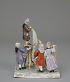 The Coiffure, Ludwigsburg Porcelain Manufactory (German, 1758–1824), Hard-paste porcelain, German, Ludwigsburg