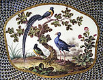 Tray (plateau Duplessis) (part of a service), Sèvres Manufactory (French, 1740–present), Soft-paste porcelain 
decorated in polychrome enamels, gold, French, Sèvres