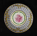 Saucer, Sèvres Manufactory  French, Soft-paste porcelain, French, Sèvres