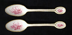 Tablespoon, Soft-paste porcelain, French