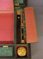 Nécessaire, Wood, shagreen, silk, tortoiseshell with gold mounts, steel, British, London