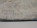Irene Millet, Antoine-Emile Bourdelle (French, Montauban 1861–1929 Vésinet), Original plaster, tinted and polychromed, French, Paris