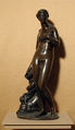 Venus Anadyomene, Barthélemy Prieur (French, Berzieux ca. 1536–1611 Paris), Bronze, French, Paris