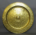 Salver, Gilt bronze or brass, British, after Italian original