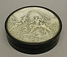 Venus Rising from the Sea, Disc: ivory; box: tortoiseshell, European