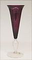 Wineglass, Glass, Italian, possibly Venice (Murano)