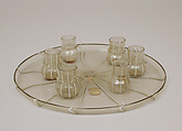 Schnapps glass (one of six), Glass, Italian, Venice (Murano)