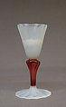Wineglass, Glass, Italian, Venice (Murano) or Bohemian