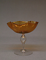 Wineglass, Dr. Antonio Salviati Company  Italian, Glass, Italian, Venice (Murano)