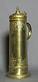 Flagon, Elkington & Co. British, Silver on base metal, British, Birmingham, after British original
