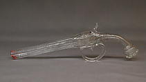Pistol, Glass, possibly German