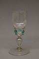 Goblet, Glass, German or Dutch