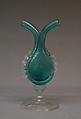 Double flask, Glass, probably Italian