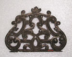 Plaque, Iron, German