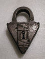 Padlock, Iron, Spanish, Toledo