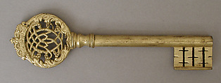 Key, Iron, gilt, German