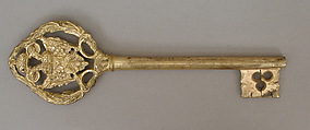 Key, Gilt bronze, German