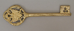 Key, Gilt bronze, German