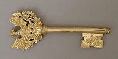 Key, Gilt bronze, German