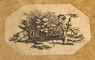 Box, Straw, cardboard, silk, paper lining, probably French