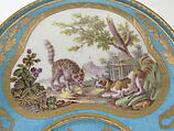 Tray, Sèvres Manufactory (French, 1740–present), Soft-paste porcelain, French, Sèvres