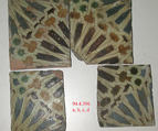 Tiles (4), Tin-glazed earthenware, Spanish, Seville