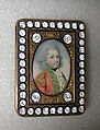 Box, British Painter , last quarter 18th century British, Gold, rhinestones, enamel, Austrian, Vienna