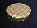 Snuffbox, Gold, agate, enamel, French, Paris