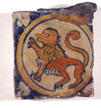 Tiles (3), Tin-glazed earthenware, Spanish, Seville
