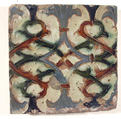 Tile, Tin-glazed earthenware, Spanish, Seville
