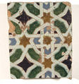 Tile, Tin-glazed earthenware, Spanish, Seville