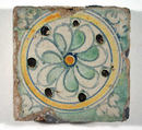 Tile, Tin-glazed earthenware, Spanish, Seville