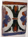 24 wall tiles, Tin-glazed earthenware, Spanish, Seville