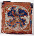 Pavement tiles, Tin-glazed earthenware, Spanish, Seville