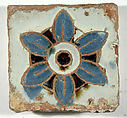 Pavement tiles, Tin-glazed earthenware, Spanish, Seville