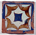 Pavement tiles, Tin-glazed earthenware, Spanish, Seville