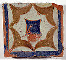 Pavement tiles, Tin-glazed earthenware, Spanish, Seville