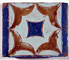 Pavement tiles, Tin-glazed earthenware, Spanish, Seville