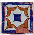 Pavement tiles, Tin-glazed earthenware, Spanish, Seville